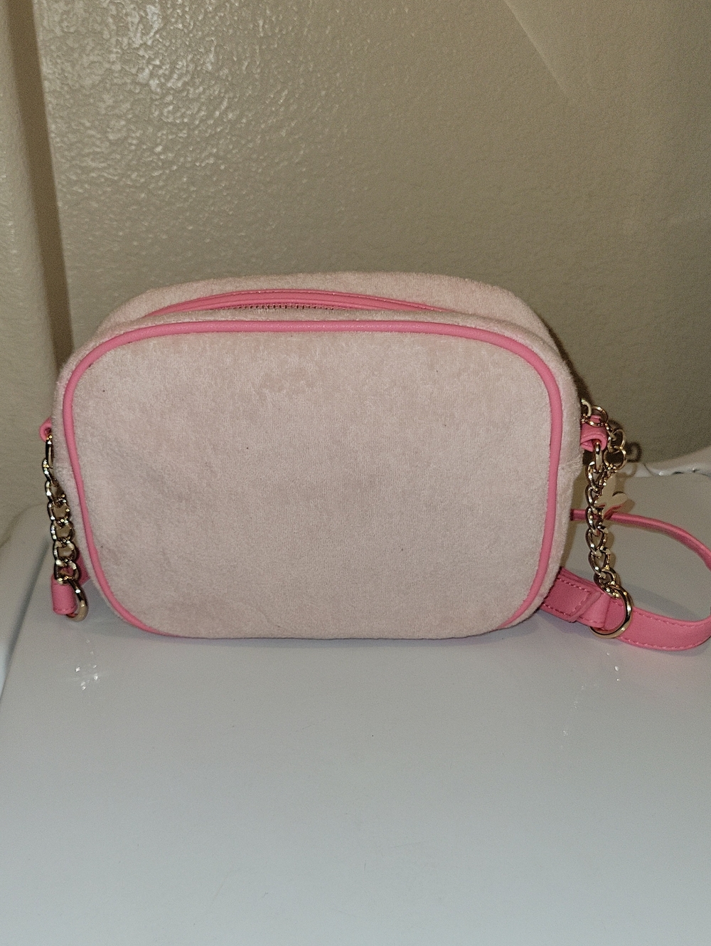 Juicy Couture Pink Butterfly Embroidered Crossbody Bag - Picture 4 of 6